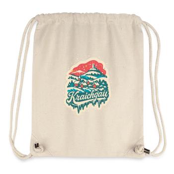 Kraichgau Baden Württemberg Winter   - Stanley/Stella recycelter Gym Bag - Naturweiß - Vorne