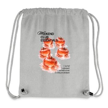 Weekend Club Essentials - Stanley/Stella Recycled Gym Bag - heather grey - Front