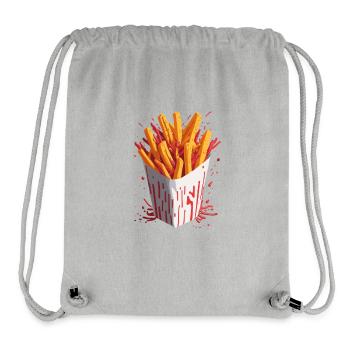 Explosive Chips - Stanley/Stella recycelter Gym Bag - Grau meliert - Vorne