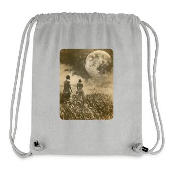 follow the moon - Stanley/Stella Recycled Gym Bag - heather grey - Front
