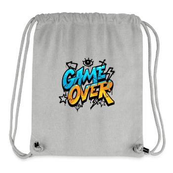 Fin du jeu - Sac à cordon recyclé Stanley/Stella - gris chiné - Devant