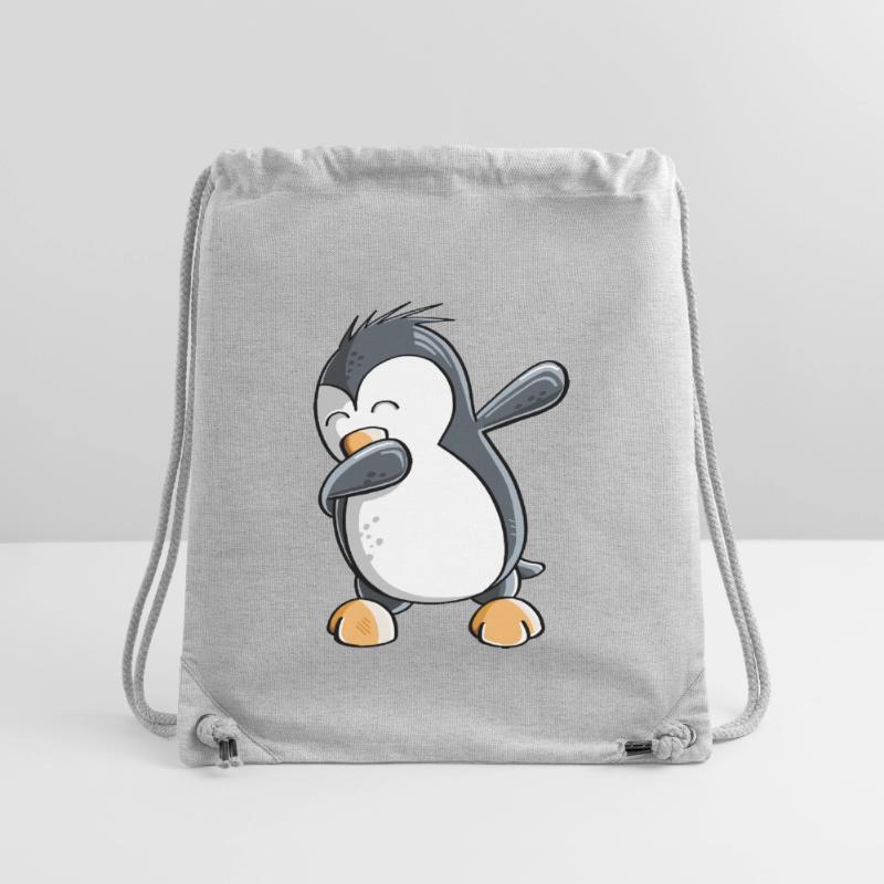 Dab Dance Penguin - Dabbing - Fun Comic - Gift Stanley/Stella Recycled Gym Bag