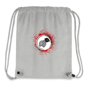 Beer Hops Tap Brewery - Stanley/Stella Recycled Gym Bag - heather grey - Front