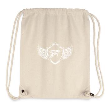 Schubkarre Wappen - Stanley/Stella recycelter Gym Bag - Naturweiß - Vorne