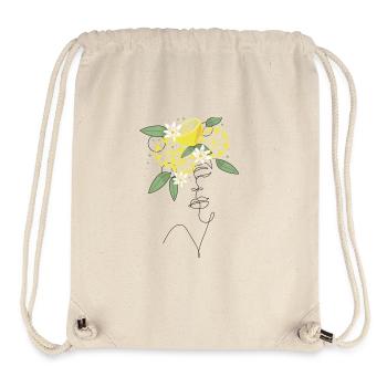 Lady Lemon - Stanley/Stella Recycled Gym Bag - natural - Front