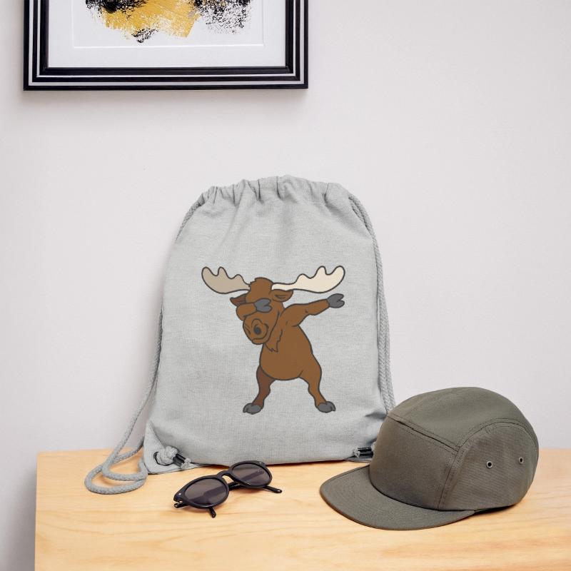 Dabbing dab moose Stanley/Stella Recycled Gym Bag