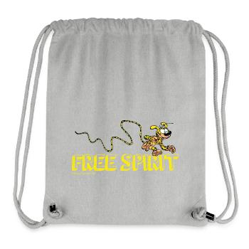 Marsupilami Free Spirit - Stanley/Stella Recycled Gym Bag - heather grey - Front