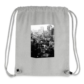 urban jungle - Stanley/Stella Recycled Gym Bag - heather grey - Front