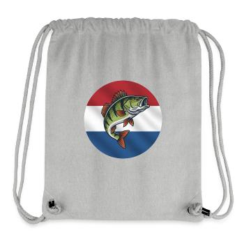 Perch Fishing Netherlands - Stanley/Stella Recycled Gym Bag - heather grey - Front