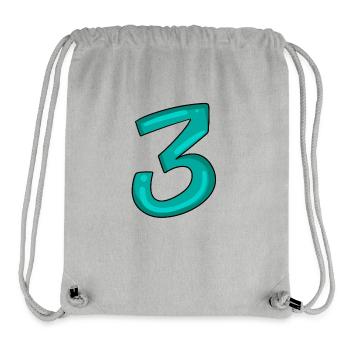 3 - Stanley/Stella Recycled Gym Bag - heather grey - Front