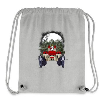 Castle Medieval Fantasy Fairy Tale Fairytale Character - Stanley/Stella Recycled Gym Bag - heather grey - Front