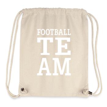 Équipe de football Mannschaft - Sac à cordon recyclé Stanley/Stella - blanc naturel - Devant