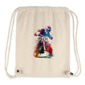 Motor Racing Sports Art #motor #sport - Stanley/Stella Recycled Gym Bag - natural - Front