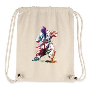Judo Sport Art #sport #judo - Stanley/Stella Recycled Gym Bag - natural - Front