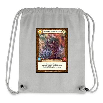Twisted Thorn Blade - Stanley/Stella Recycled Gym Bag - heather grey - Front