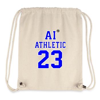 Sportlicher Universitätsjugendname - Stanley/Stella recycelter Gym Bag - Naturweiß - Vorne
