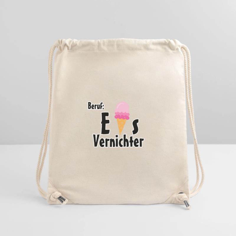 Beruf - Eisvernichter Geschenk Eis Sommer Stanley/Stella recycelter Gym Bag
