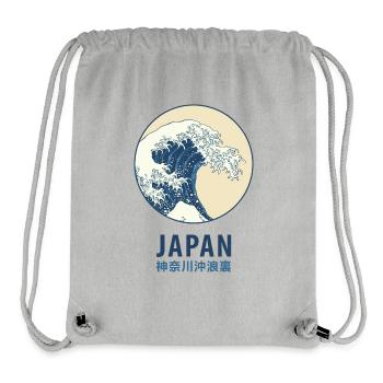 Kanagawa, Japan - Stanley/Stella recycelter Gym Bag - Grau meliert - Vorne