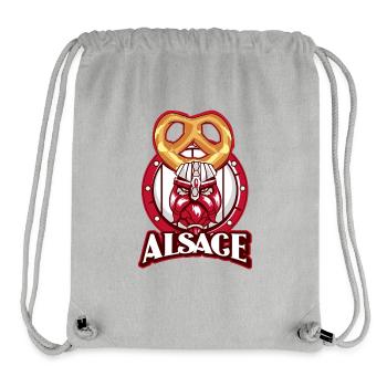 Alsace Breztking - Stanley/Stella Recycled Gym Bag - heather grey - Front