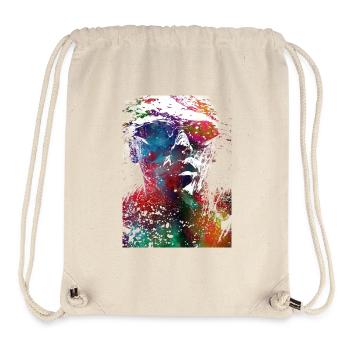 Swimmer sport #swimmer #sport - Stanley/Stella Recycled Gym Bag - natural - Front