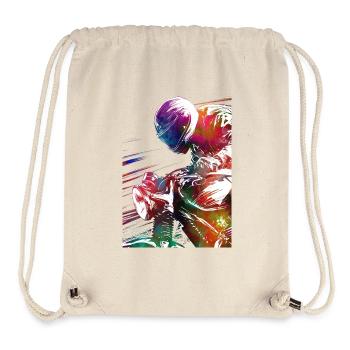 Motor racing #motor #sport - Stanley/Stella Recycled Gym Bag - natural - Front