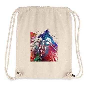 Motor racing #motor #sport - Stanley/Stella Recycled Gym Bag - natural - Front