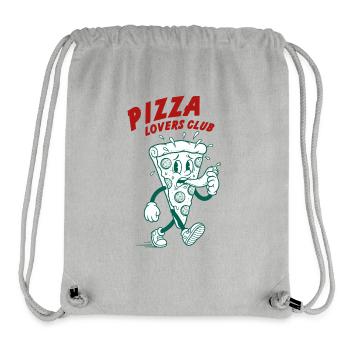 Pizza Lovers Club - Stanley/Stella Recycled Gym Bag - heather grey - Front