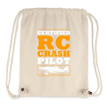 Model Airplane Model Airplane - Stanley/Stella Recycled Gym Bag - natural - Front