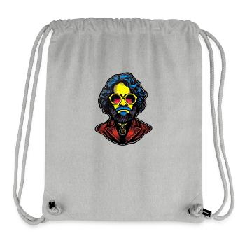 Communism Left Marxism Karl Marx - Stanley/Stella Recycled Gym Bag - heather grey - Front