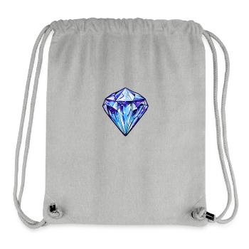Diamond - Stanley/Stella Recycled Gym Bag - heather grey - Front