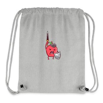Role Playing Character - Fighter - Apple - Stanley/Stella Recycled Gym Bag - heather grey - Front