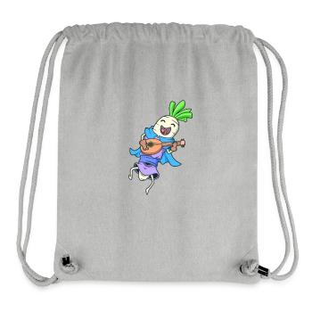 RPG Character - Bard - Radish - Stanley/Stella Recycled Gym Bag - heather grey - Front