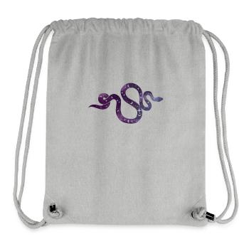 Himmlische Schlange Sternzeichen - Stanley/Stella recycelter Gym Bag - Grau meliert - Vorne
