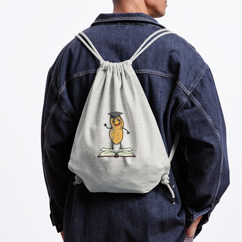 Peanut Scholar Student Learning Study High School Stanley/Stella Recycled Gym Bag
