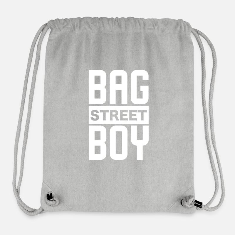 Bag Street Boy - Stanley/Stella recycelter Gym Bag - Grau meliert