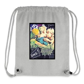 Unconditional Lust - Stanley/Stella recycelter Gym Bag - Grau meliert - Vorne