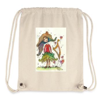 In my garden - Stanley/Stella Recycled Gym Bag - natural - Front