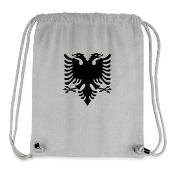 Adler Shqiponja - Stanley/Stella recycelter Gym Bag - Grau meliert - Vorne
