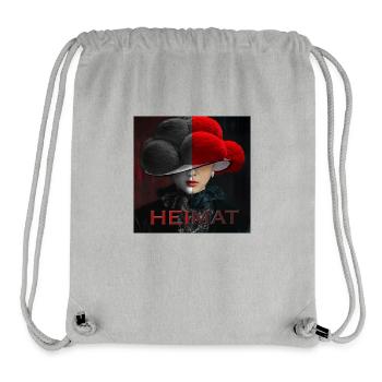Schwarzwald Lady Art Heimat - Stanley/Stella recycelter Gym Bag - Grau meliert - Vorne