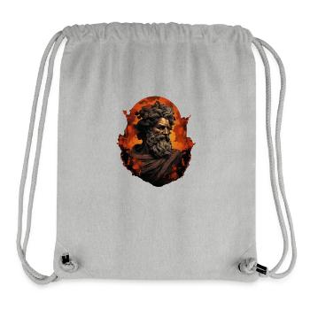 Antiker Philosoph - Stanley/Stella recycelter Gym Bag - Grau meliert - Vorne