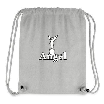 Angel Statue Light - Stanley/Stella recycelter Gym Bag - Grau meliert - Vorne