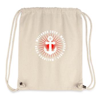 Mallorca 2024 Urlaub - Stanley/Stella recycelter Gym Bag - Naturweiß - Vorne