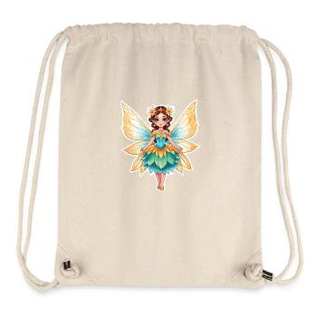 Fee Fantasy Illustration - Stanley/Stella recycelter Gym Bag - Naturweiß - Vorne