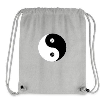 Maritime Harmony - Stanley/Stella Recycled Gym Bag - heather grey - Front