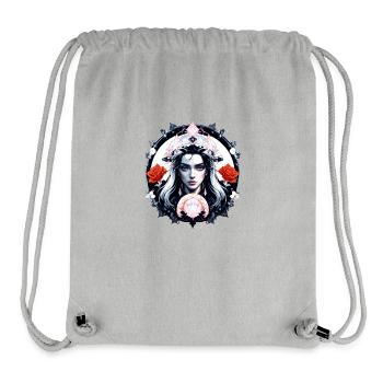 Beautiful Mysterious Women - Stanley/Stella Recycled Gym Bag - heather grey - Front
