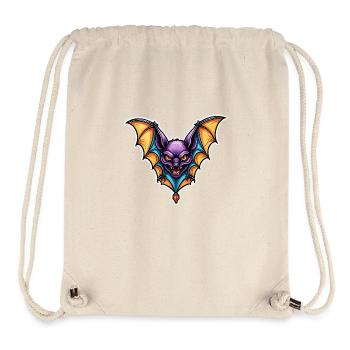 Bat Neo Traditional - Stanley/Stella Recycled Gym Bag - natural - Front