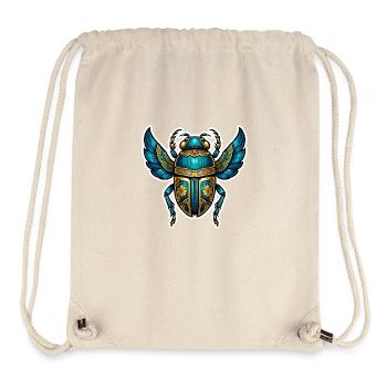 Scarab Neo Traditional - Stanley/Stella Recycled Gym Bag - natural - Front