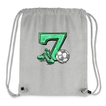 Football 7 years old - Stanley/Stella Recycled Gym Bag - heather grey - Front