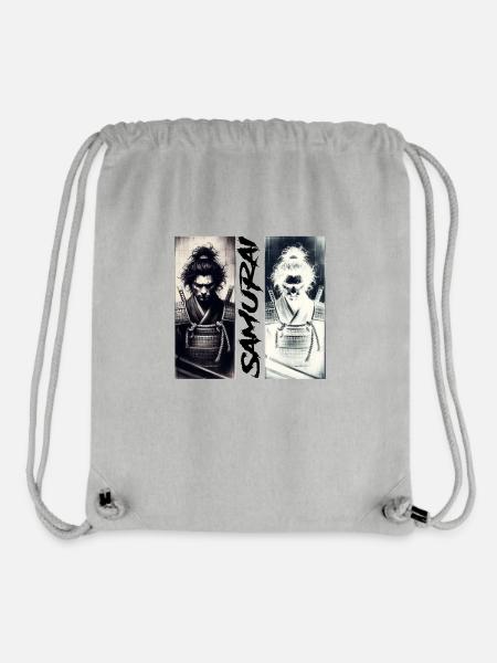 Samurai - Stanley/Stella recycelter Gym Bag - Grau meliert
