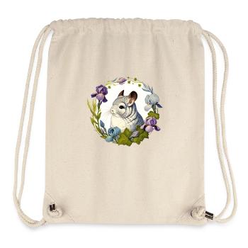 Chinchilla - Stanley/Stella recycelter Gym Bag - Naturweiß - Vorne
